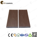 Durable polymer capped co-extrusion wpc decking, co extruded decking, extruded plastic composite decking